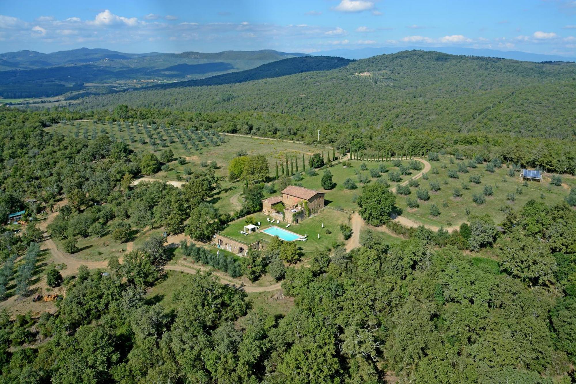 Podere Campovecchio Rapale Bagian luar foto